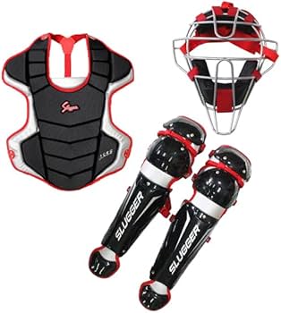 久保田スラッガーSLUGGER キャッチャー用防具セット　ヘルメット付　程度良し 久保田スラッガー 軟式野球用 キャッチャー防具 3点セット 防具